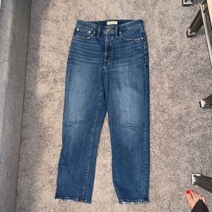 Madewell The Perfect Vintage Straight Jean